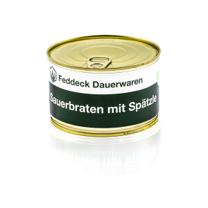 Fertiggericht Dose Sauerbraten mit Sp&auml;tzle 400 g