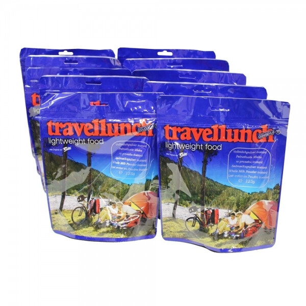 10 x 125 g Travellunch Vollmilchpulver instant