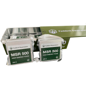 MSR 500, High Energy Food, 6 x 200 g in Metalldose