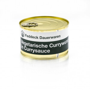 Vorrats EPA - Typ 7 - vegetarisch - vegetarische Currywurst mit Curryso&szlig;e