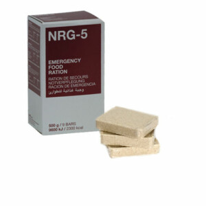 NRG5 Notverpflegung Survival, 1 Packung 500 g (9 Riegel),...