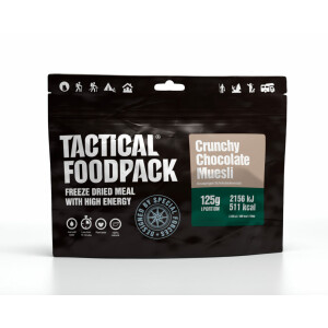 Tactical Crunchy Schokoladen Müsli, 125 g