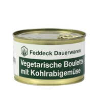 Vorrats EPA- Typ 9  - vegetarisch - vegetarische Boulette mit Kohlrabigem&uuml;se