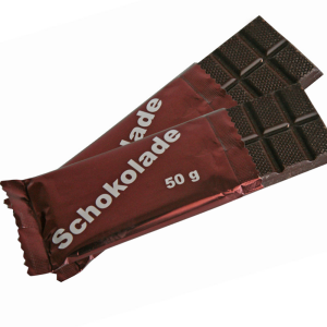 2 x 50 g BW-Schokolade, aus original Bundeswehr-Produktion