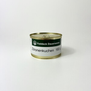 Dosenkuchen - Zitrone, 160 g
